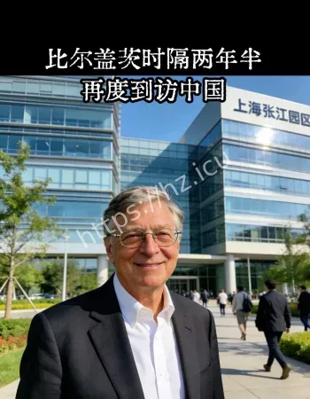 比尔盖茨访华
